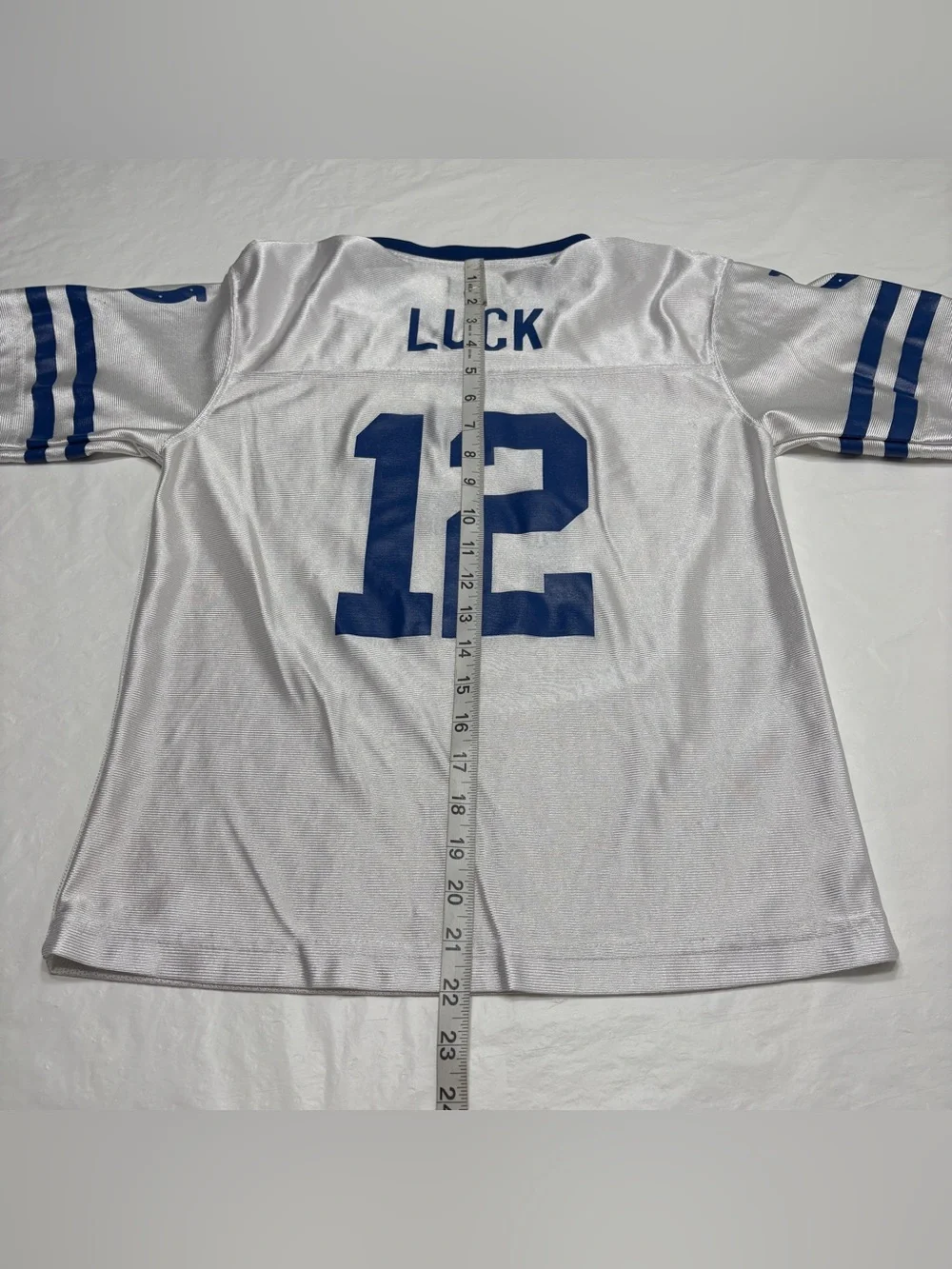 NFL Indianapolis Colts Andrew Luck #12 White Jersey Youth Large 10/12